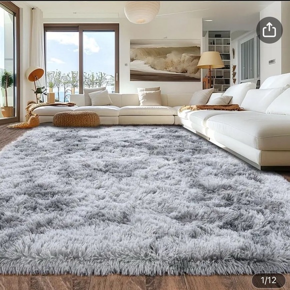 Luxurious Fluffy Shag Rug Ultra Soft, Plush,Fuzzy and Durable Modern Home Decor - Picture 5 of 13